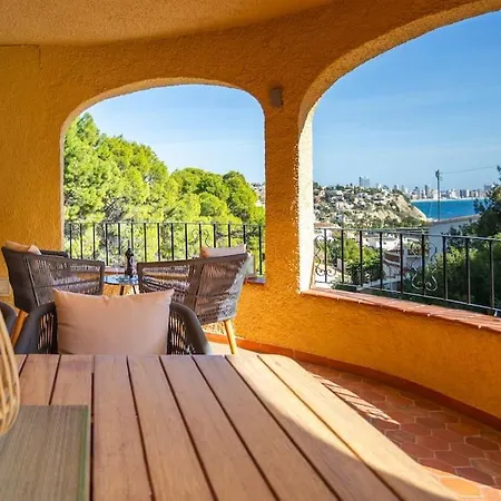 别墅 Spanish Style-villa, Heated Pool & Sea View *