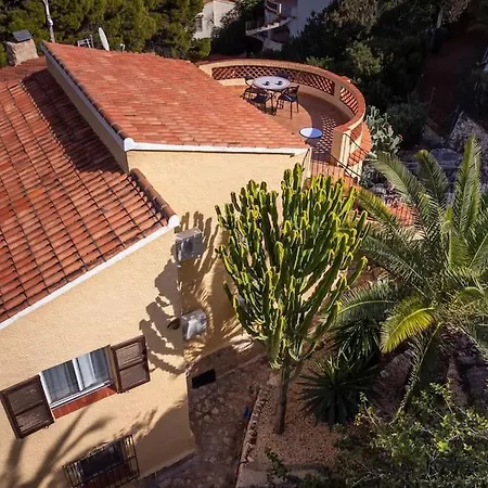 别墅 Spanish Style-villa, Heated Pool & Sea View