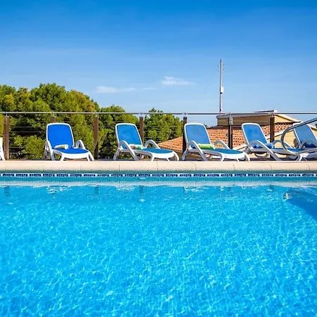 别墅 Spanish Style-villa, Heated Pool & Sea View 卡尔佩