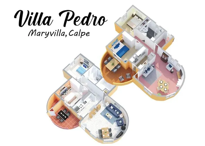 Spanish Style-villa, Heated Pool & Sea View